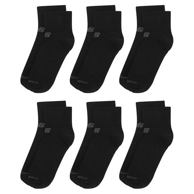 New Balance 6 Pack of Ankle Socks