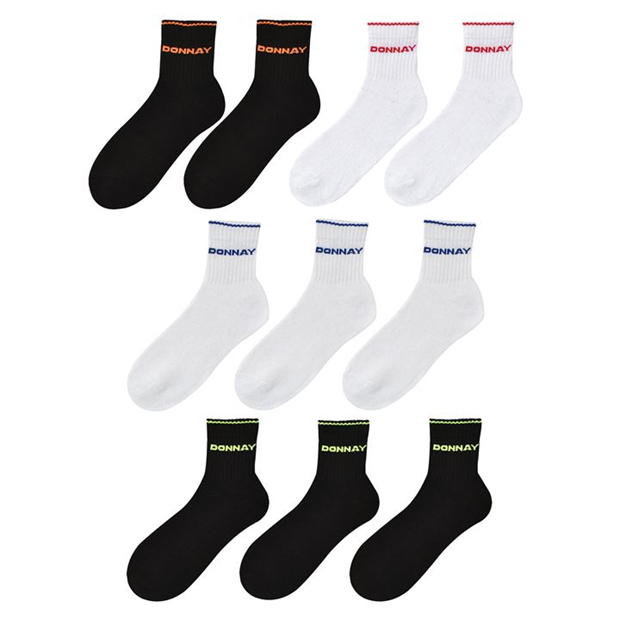 Donnay 10 Pack Quarter Socks Junior