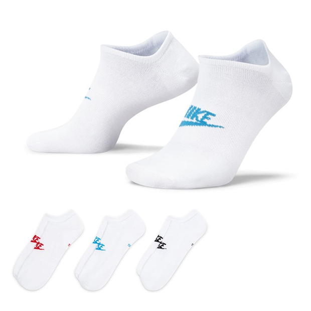 Nike Sportswear Everyday Essential No-Show Socks 3 Pairs