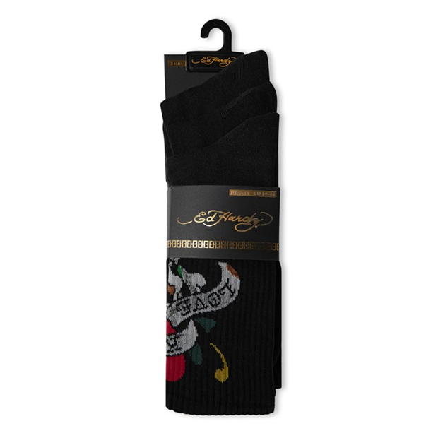 Ed Hardy Vran Crew Sk 3pk Sn51