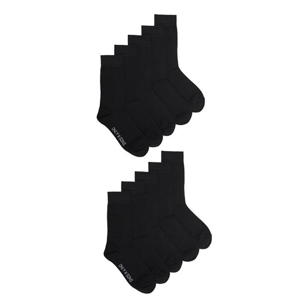 Only and Sons 10-Pack Basic Crew Socks