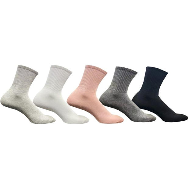 Slazenger 5 Pack Crew Sock Ladies