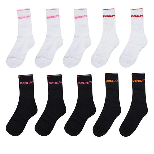 Donnay 10 Pack Crew Socks Children