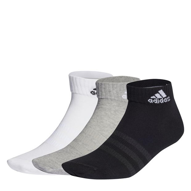 adidas Thin and Light 3pk Ankle Socks Ladies