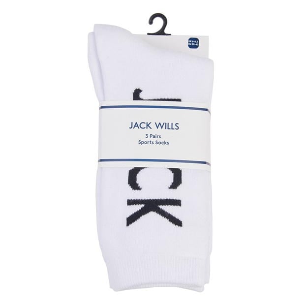 Jack Wills 3-Pack Crew Socks