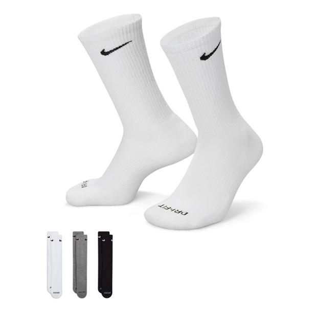 Nike 3 Pack Crew Socks Mens