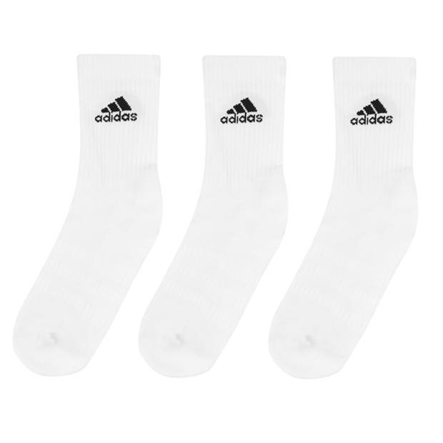 adidas Cushioned Crew Socks 3 Pack Mens