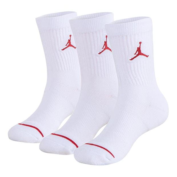 Air Jordan 3 Pack Crew Socks Juniors