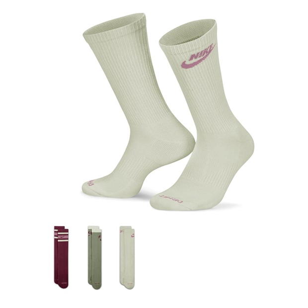 Nike Everyday Plus Cushioned Crew Socks (3 Pairs)