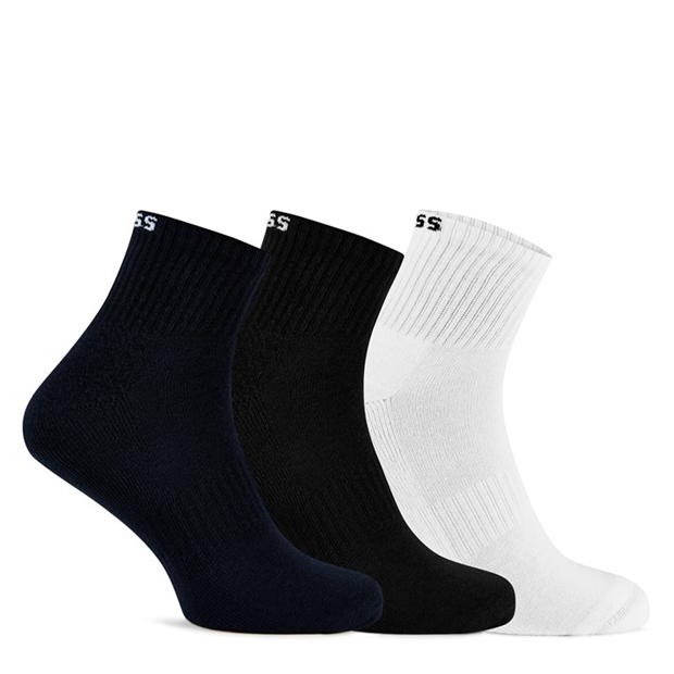 Boss 3-pack Quarter Sock Mens