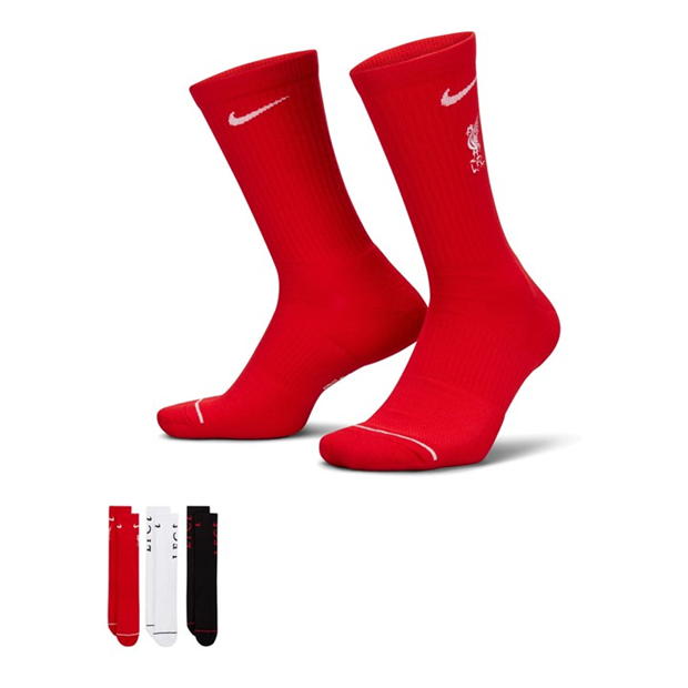 Nike Liverpool Everyday Socks (3 Pairs)