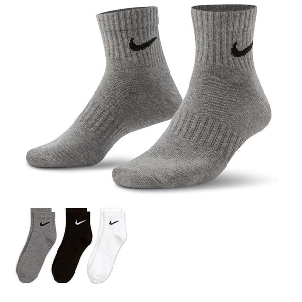 Nike Everyday Lightweight Training Ankle Socks (3 Pairs)