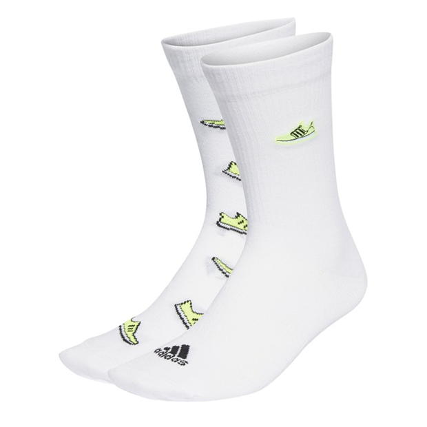 adidas Run x Ultraboost Shoe Love Graphic Socks 2 Pairs2P 99