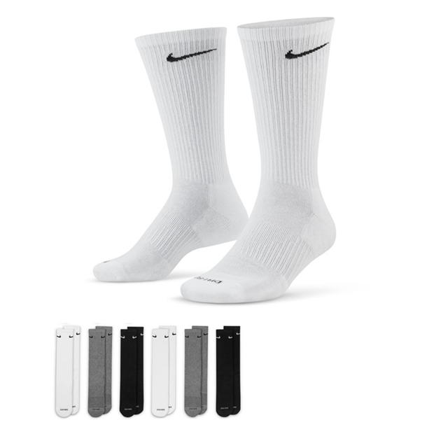 Nike Everyday Plus Cushioned Training Crew Socks (6 Pairs)