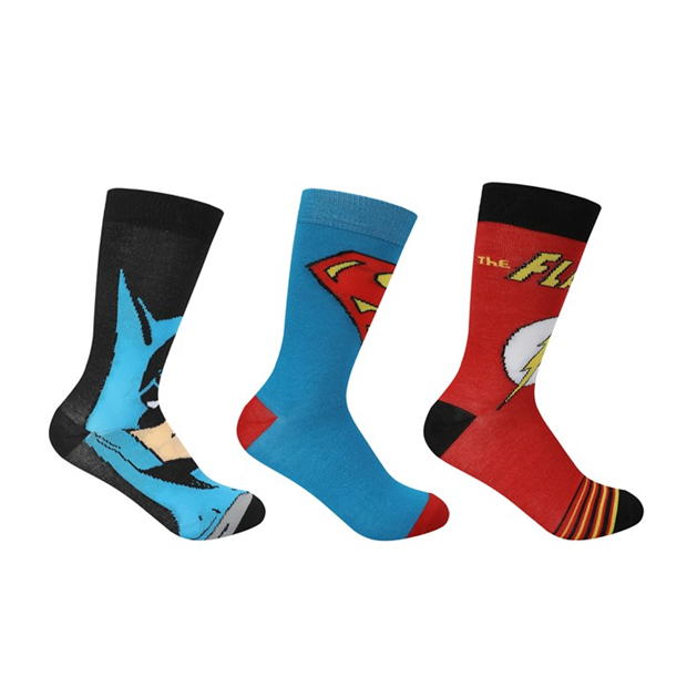 Character 3 pack Crew Sock Mens