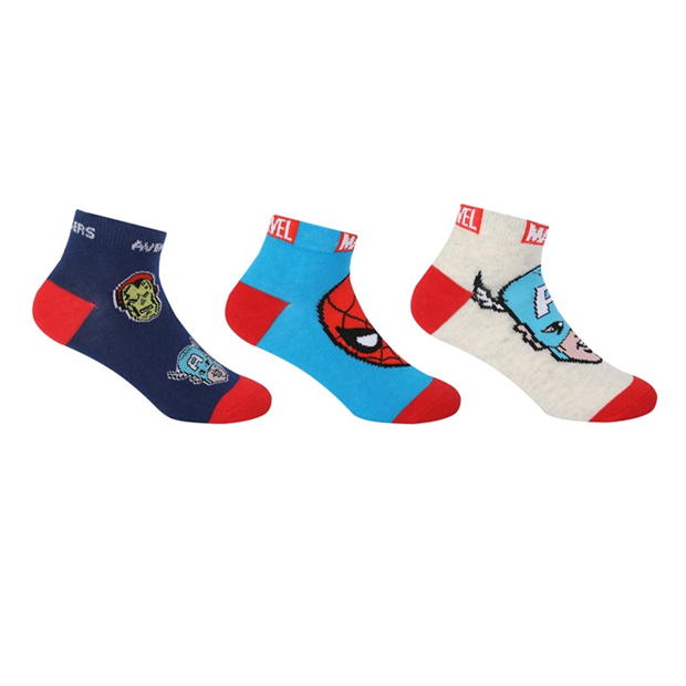 Character Trainer 3 Pk Socks Junior