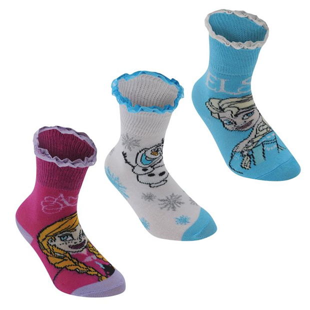 Character 3 Pack Crew Socks Infants