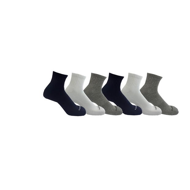 Firetrap 6Pk Qtr Sock Mens