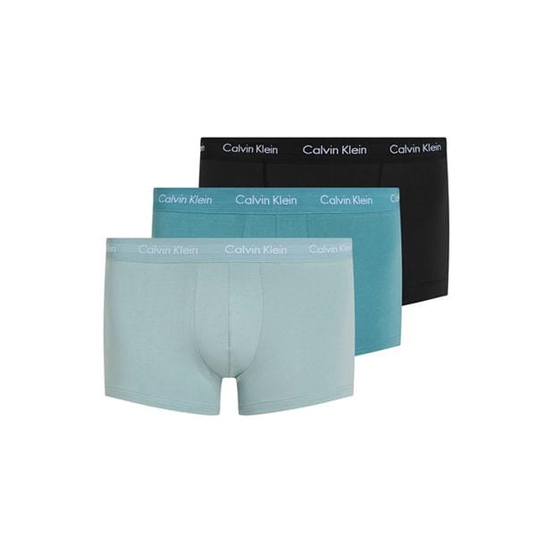 Calvin Klein 3 Pack Low Rise Boxer Shorts Mens