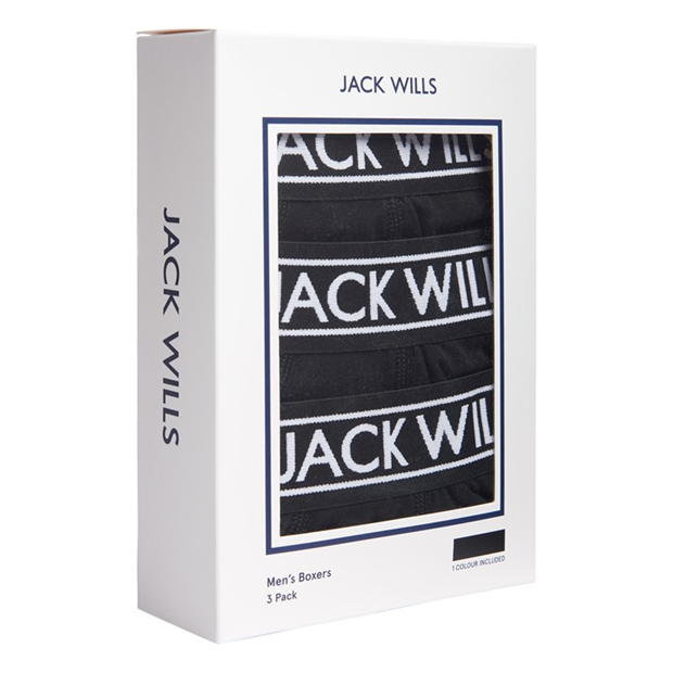 Jack Wills Ddly 3Pk Bxrs Sn99