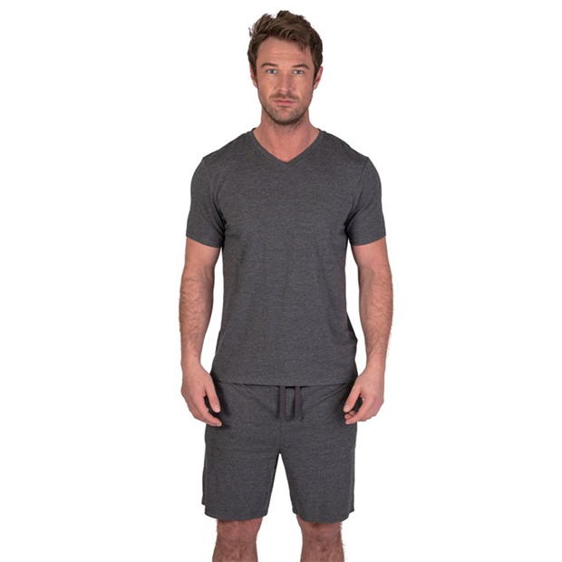 Light and Shade and Shade & - Mens Pyjama Set V-Neck Tee Short