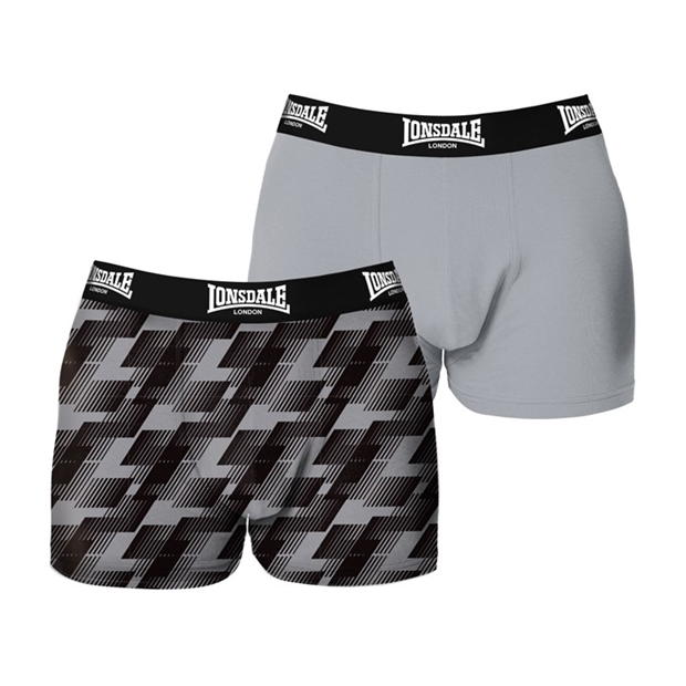 Lonsdale 2 Pack Trunk Mens