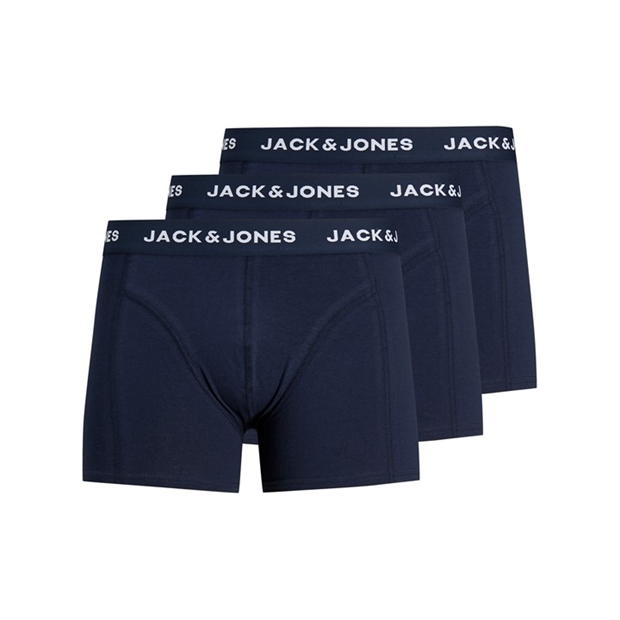 Jack and Jones Sense 3 Pack Trunks Mens