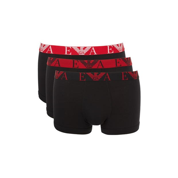 EMPORIO ARMANI 3-Pack Logo Trunks