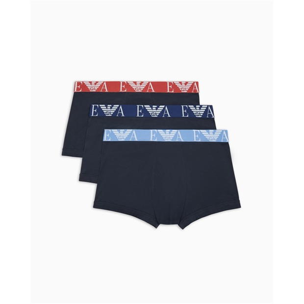 EMPORIO ARMANI 3-Pack Logo Trunks