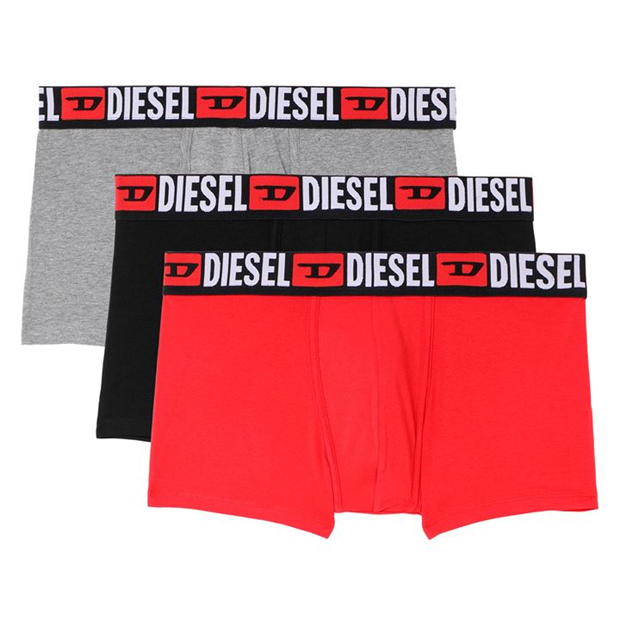 Diesel Damien 3 Pack Boxer Shorts Mens