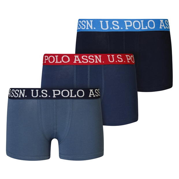 US Polo Assn 3 Pack Boxer Shorts