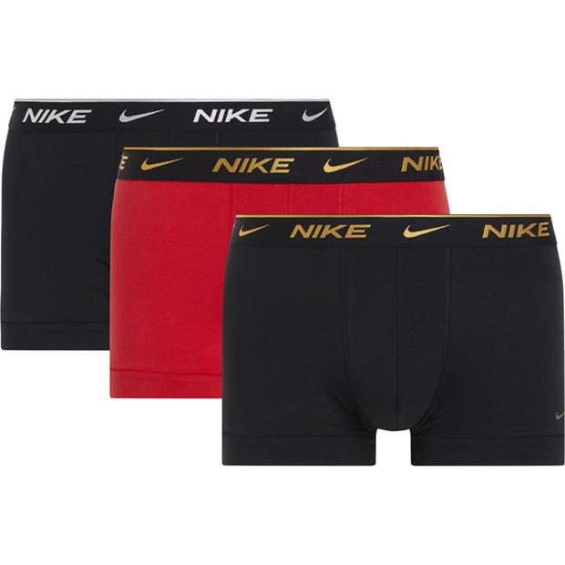 Nike 3 Pack Everyday Cotton Trunks Mens