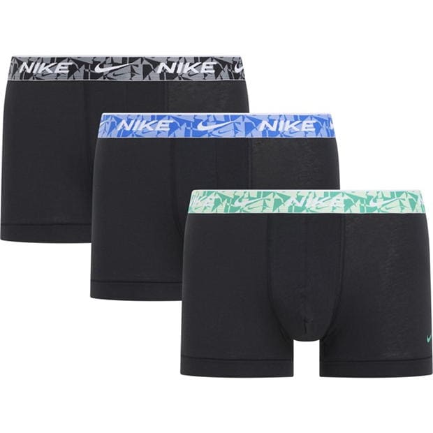 Nike 3 Pack Everyday Cotton Trunks Mens