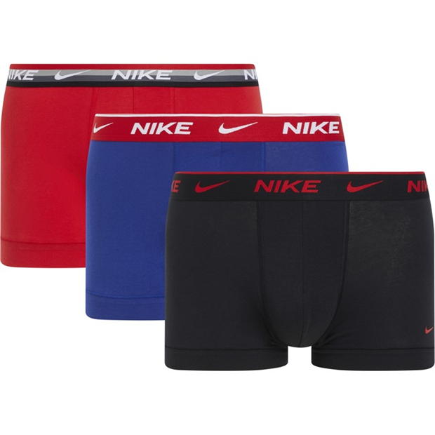 Nike 3 Pack Everyday Cotton Trunks Mens