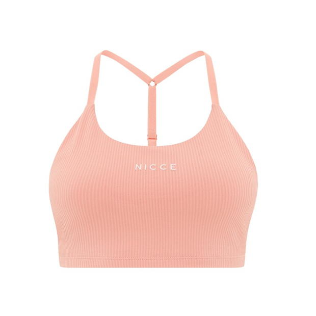 Nicce Womens Arla T Back Bra - Apricot Peach