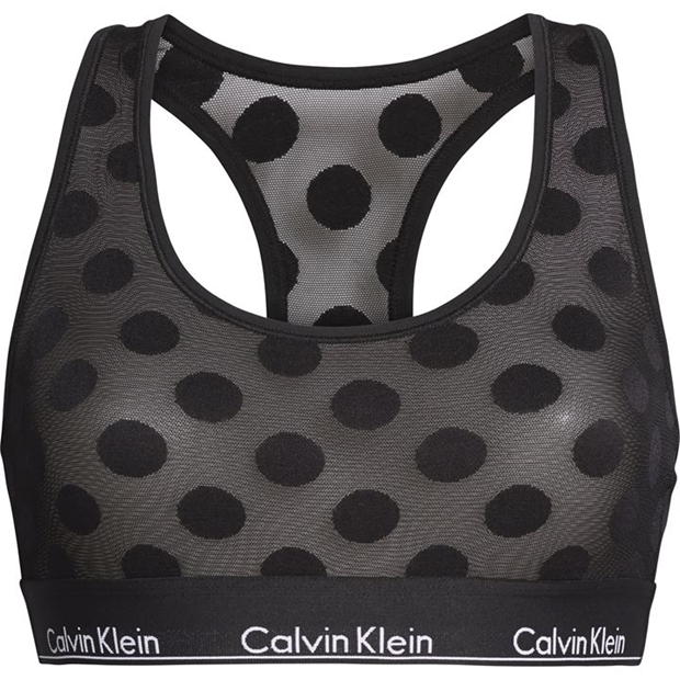 Calvin Klein Cotton Logo Bralette