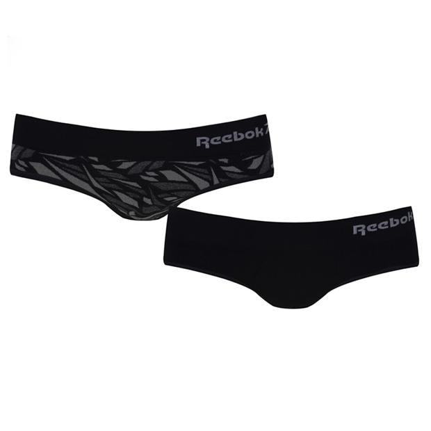 Reebok Babi 2 Pack Briefs Womens