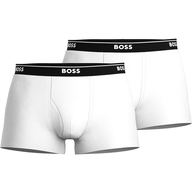 Boss 2 Pack Logo Waistband Trunks