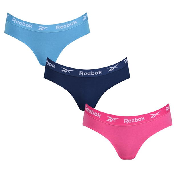 Reebok 3 Pack Carna Briefs Womens