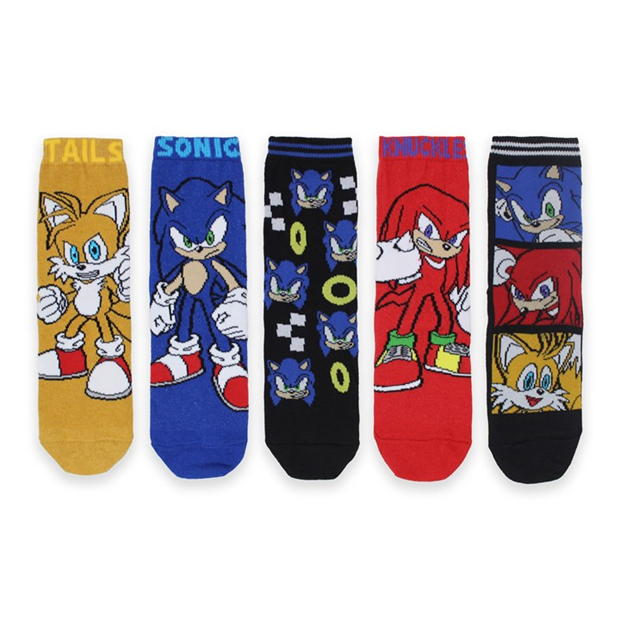 Character 5 Pack socks In34