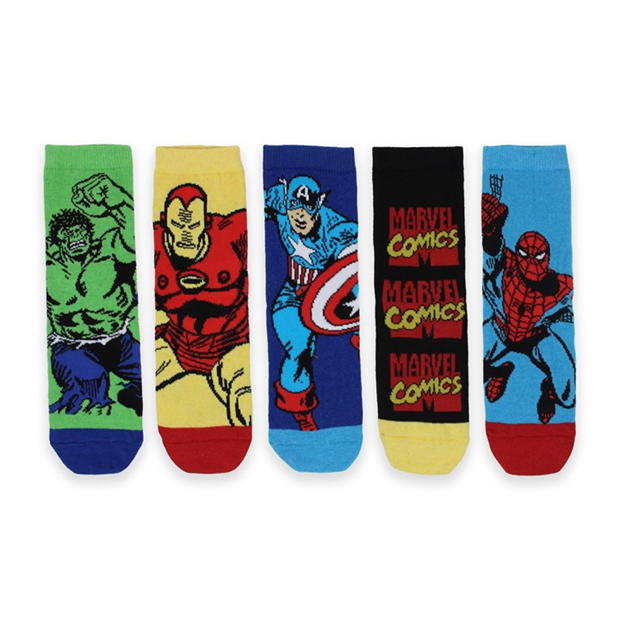 Character 5 Pack socks In34