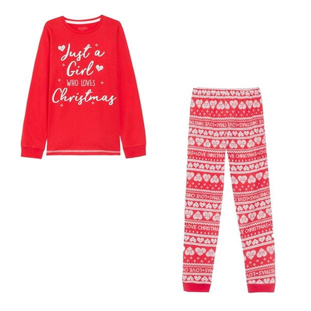 Be You Older Girls Christmas Pyjama