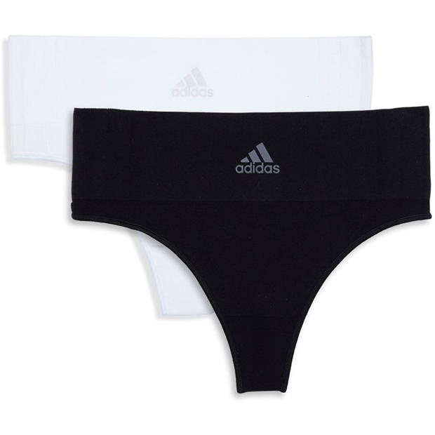 adidas Sport Active Seamless Micro-stretch Thong 2-pack