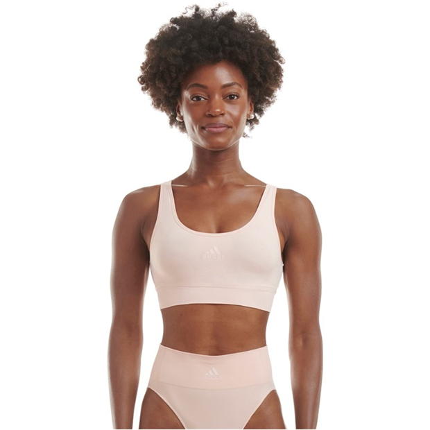 adidas Sport Active Seamless Micro Stretch Scoop Lounge Bra