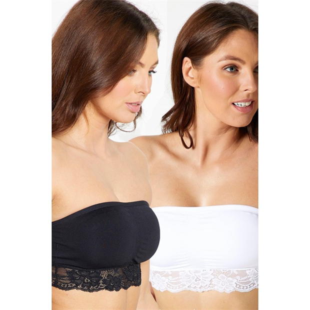 Be You Pack Lace Bandeau Bra