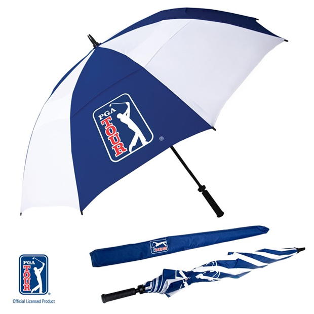 PGA Tour Windproof Double Canopy Umbrella