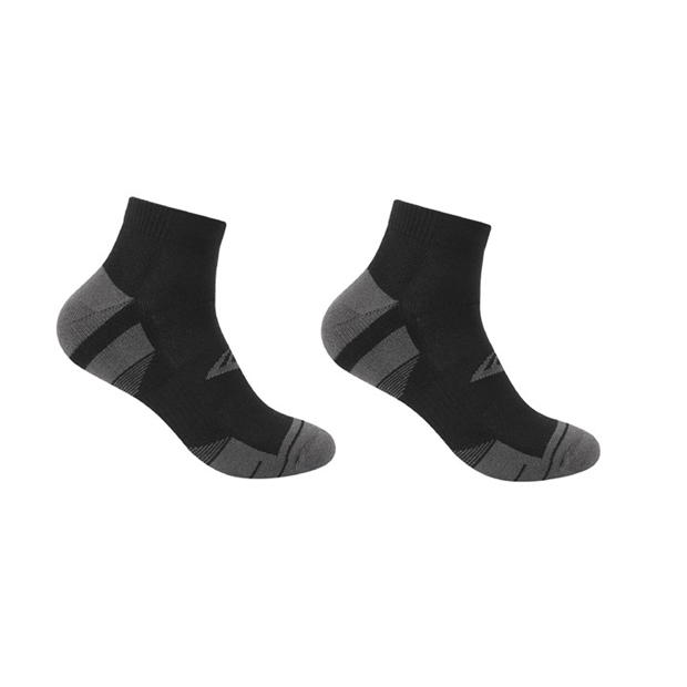 Everlast Mens Cushioned Quarter Socks 2Pk