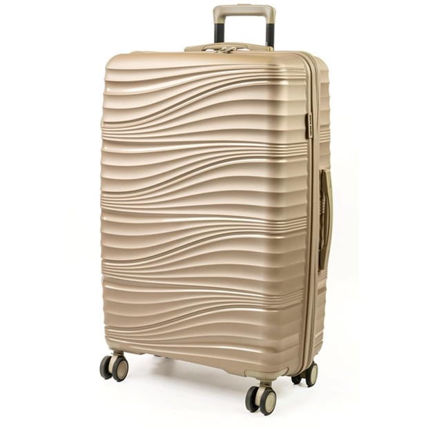 Pierre Cardin Riviera Hard Shell Travel Suitcase Wheeled Luggage