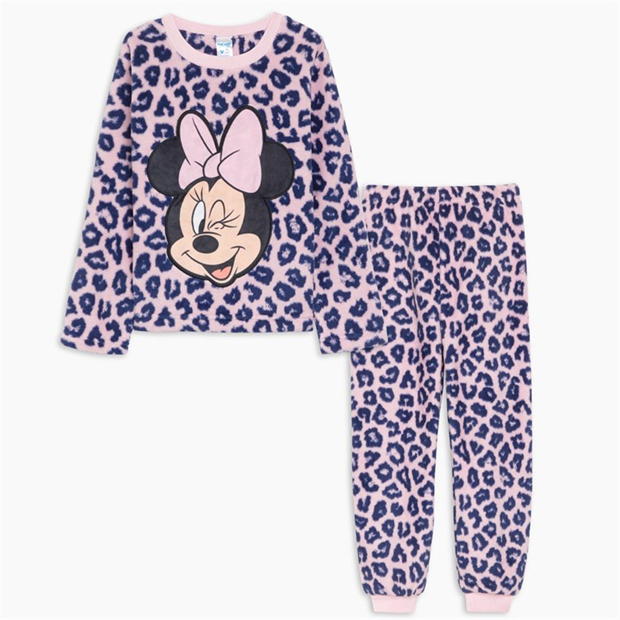 Character Disney Minnie Mouse Fleece Pj Set