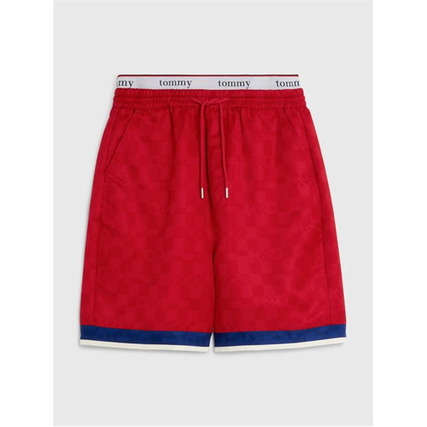 TOMMY JEANS Tjcu Flag Checkerboard Short